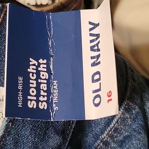 NWT Old Navy High Rise Slouchy Straight Shorts